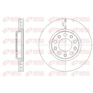 DISK PREDNJI  281 x 26  5/110 - GIULIETTA (940)  10-