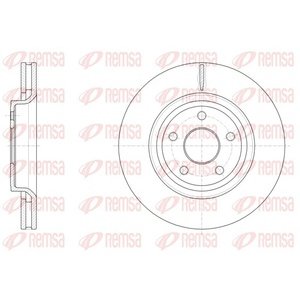 DISK PREDNJI  350 x 32  5/127 - GRAND CHEROKEE IV  10-