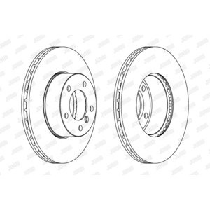 DISK PREDNJI  300 x 24  5/120 - BMW 3 E90