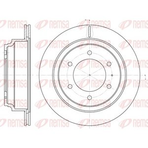 DISK ZADNJI  314 x 18  6/140 - FRONTERA A/B, ISUZU TROOPER
