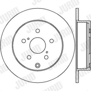 DISK ZADNJI 290 X 10  5/114 - COROLLA VERSO (2004)