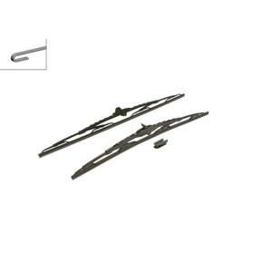 METLICE BRISACA, SET 600/530mm - MB/VOLVO/VW,BOSCH