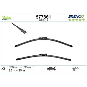 METLICE SET FLAT 630/630mm - DAILY VI  14-