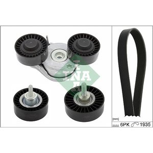 SET: ŠPANER+ 2xROLER +6PK1935 - EVOQUE: 2.0 D