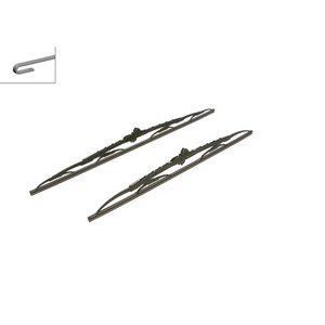 METLICE BRISACA, SET 600/550mm - LT II/SPRINTER -07.06,BOSCH
