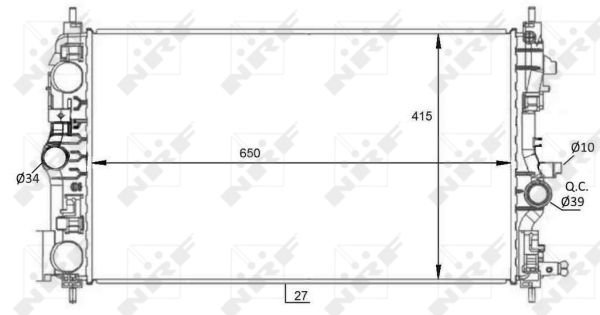 HLADNJAK 650 x 415 x 27 - INSIGNIA A: 1.4  11-17
