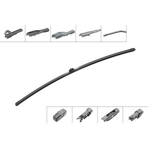 METLICA BRISACA FLAT 750mm - AerotwinPlus+4 ADAPTERA,BOSCH