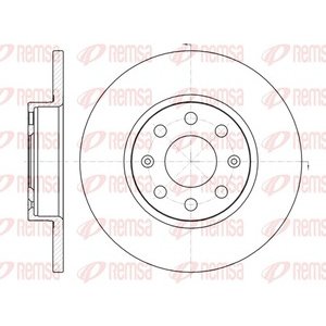 DISK PREDNJI  257 x 12  4/100 - CORSA D