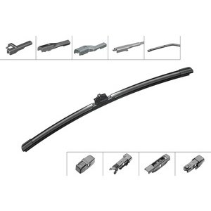 METLICA BRISACA FLAT 425mm - AerotwinPlus+4 ADAPTERA,BOSCH