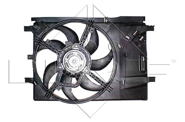 VENTILATOR HLAÐENJA - GRANDE PUNTO: 1.2/1.4