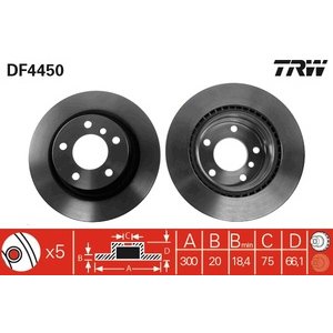 DISK ZADNJI  300 x 20  5/120 - BMW 3 E90