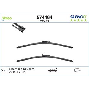 METLICE BRISACA, SET 550/550 - AUDI A6 C6: 07.04-03.11