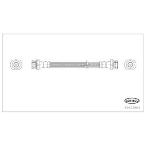CREVO ZADNJE M10x1x253 - QASHQAI II: 1.2/1.5/1.6  13-
