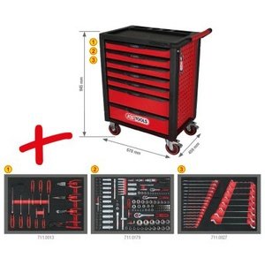 KOLICA ZA ALAT RACING LINE - 215 DELOVA