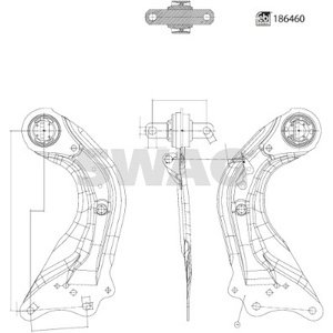 SPONA ZAD TRAPA DESNA - 3 BM, BN 13-