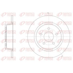 DISK ZADNJI 280 x 11 5/108 - C-MAX II/KUGA II 10-