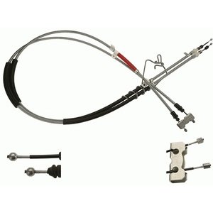 SAJLA RUCNE DISK KPL - TOURNEO/TRANSIT 1.8 TDCI 02-13