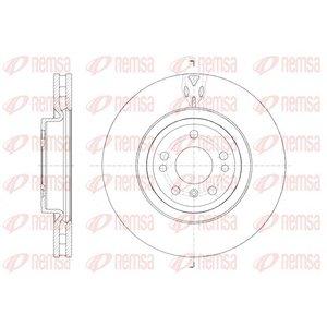 DISK PREDNJI 330 x 32 5/112 - M-CLASS/GLE (W166)