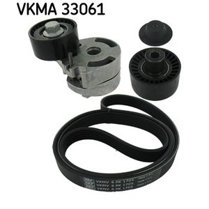 SET: ŠPANER + ROLER + 6PK1705 - C5 II: 1.6 HDi  09.04-01.08