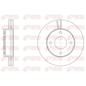 DISK PREDNJI  257 x 26  4/114 - NV200  1.5 dci,1.6 16v  10-