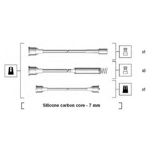 GRT.KABLOVA ZA PALJENJE - OMEGA A 1.8,2.0  86-94