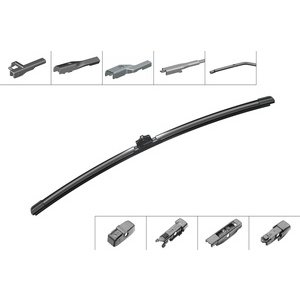METLICA BRISACA FLAT 500mm - AerotwinPlus+4 ADAPTERA,BOSCH