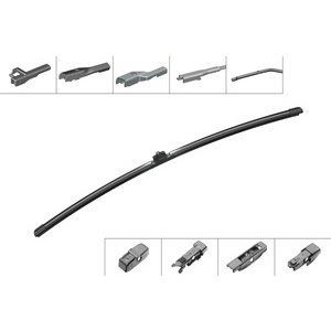 METLICA BRISACA FLAT 650mm - AerotwinPlus+4 ADAPTERA,BOSCH