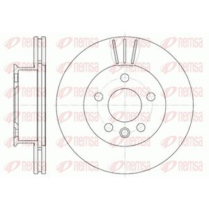 DISK PREDNJI  280 x 24  5/112 - T4