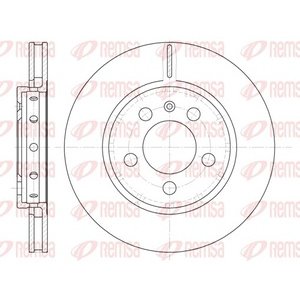 DISK ZADNJI  256 x 22  5/100 - GOLF IV /A3/A TT/OCTAVIA /LEON