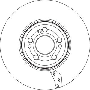 DISK PREDNJI 272x32  5/112 - GLE 300 d  -23