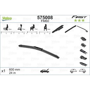 METLICA BRISACA FLAT 600mm - FIRST MULTICONNECTION