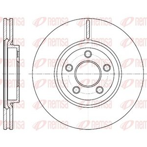 DISK PREDNJI  280 x 23  5/100 - PT CRUISER  00-