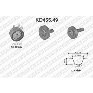 SET (SA KAIŠEM 123z) - CLIO II/KANGOO 1.5 dCi  01-