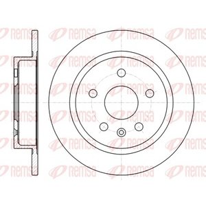 DISK ZADNJI 292 x 12  5/120 - INSIGNIA 08-, SAAB 9-5 10-12