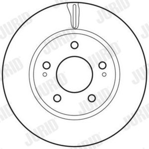 DISK PREDNJI  276 x 26  5/114 - LANCER 03-