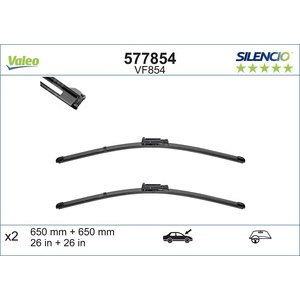 METLICE SILENCIO SET 650/650 - ALTEA (5P1),BOSCH