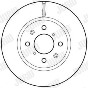 DISK PREDNJI  256 x 22  4/100 - SWIFT IV: 1.2, 1.3 DDIS  10-