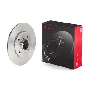 DISK ZADNJI  238 x 8    4/100 - CLIO I,II (1990-1998),MEGANE I