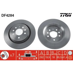DISK ZADNJI  292 x 20  5/110 - VECTRA C