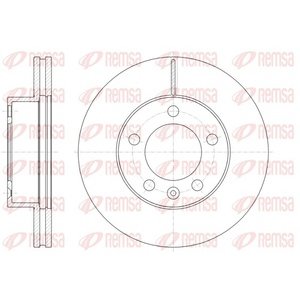 DISK PREDNJI  302 x 28  5/130 - MASTER III/MOVANO B  10-