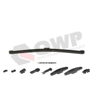 METLICA POZADI  FLAT 254mm - UNIVERZALNE SA ADAPTERIMA