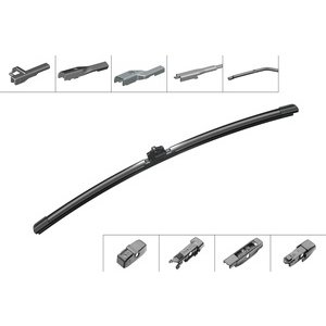 METLICA BRISACA FLAT 475mm - AerotwinPlus+4 ADAPTERA,BOSCH