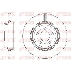 DISK ZADNJI  308 x 20  5/108 - XC90