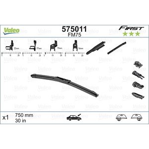 METLICA BRISACA FLAT 750MM - FIRST MULTICONNECTION, VALEO