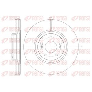 DISK PREDNJI  321 x 32  5/114 - iX55 3,0 V6 CRDi  08-