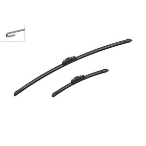 METLICA BRIS. FLAT SET 700/340 - AEROTWIN RETROFIT,BOSCH