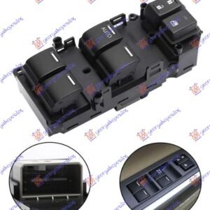 PREKIDAC U PREDNJIM VRATIMA (4 TASTERA) (37 PIN) - HONDA ACCORD 2008-2015 (CW/CL/CN)