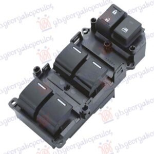 PREKIDAC U PREDNJIM VRATIMA (4 TASTERA) (37 PIN) - HONDA ACCORD 2008-2015 (CW/CL/CN)