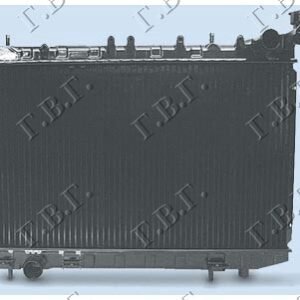 HLADNJAK MOTORA 1.4/1.6CC (+/-AC) (52.8x32) (35/35) - NISSAN ALMERA SDN 1998-2000 (N15)
