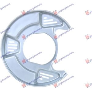 ZASTITA ZADNJEG KOCIONOG DISKA (NOSAC ZASTITE) (PRECNIK ZASTITE 300/125mm) (PRECNIK DISKA 271mm) - TOYOTA AVENSIS 1997-2003 (T22)